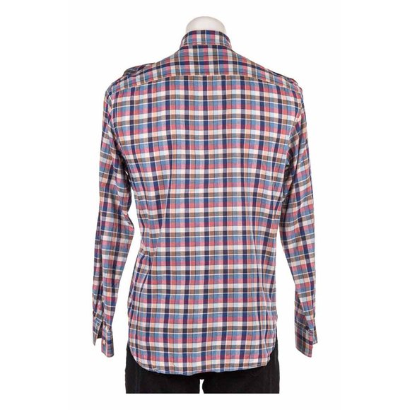 What Goes Around Comes Around Button Down Shirt SM Multi - Picture 2 of 2